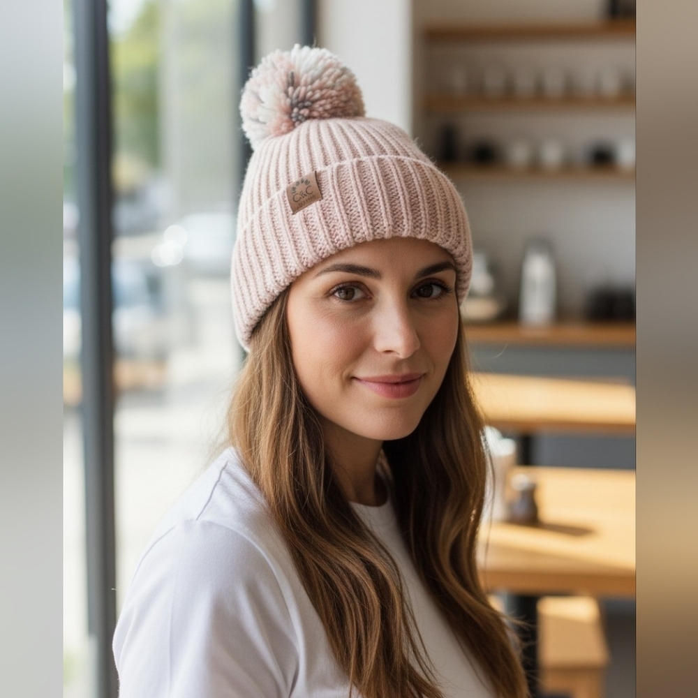 C&C Winter Toque with Pom Pom